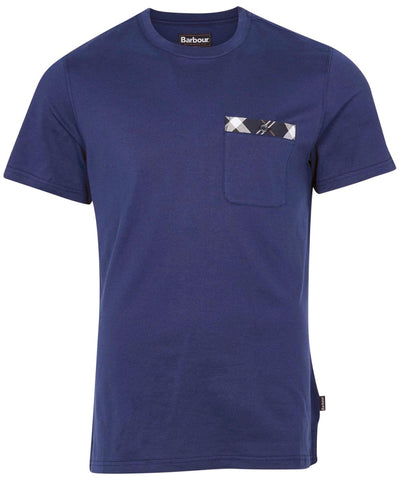 Barbour MTS0828-BL46 Bryce SS T-shirt REGAL BLUE