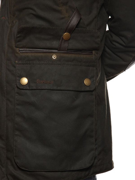 Barbour MWX0698-OL71 Game Parka Waxed Uomo