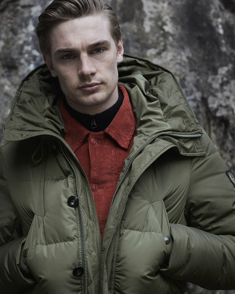 BELSTAFF 100641SAGGR44 Signal Parka SAGE MILITARY GREEN