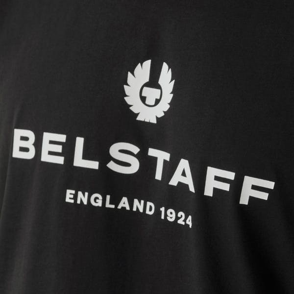 BELSTAFF 71140348-90 1924 2.0 T-Shirt Crew Neck BLACK
