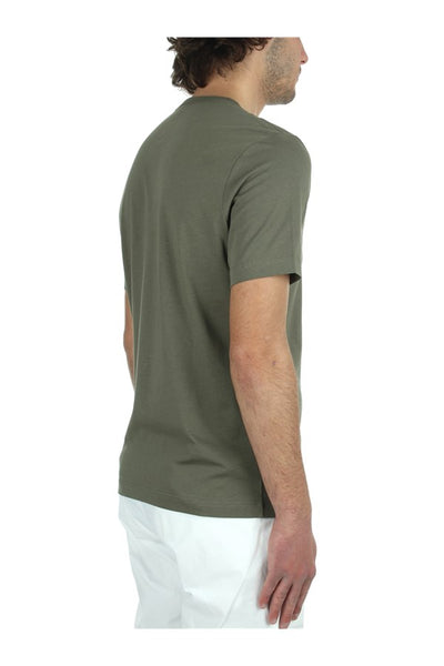 BLAUER 20SBLUH2176-004547 T-Shirt Cadet Logo Crewneck MILITARY GREEN