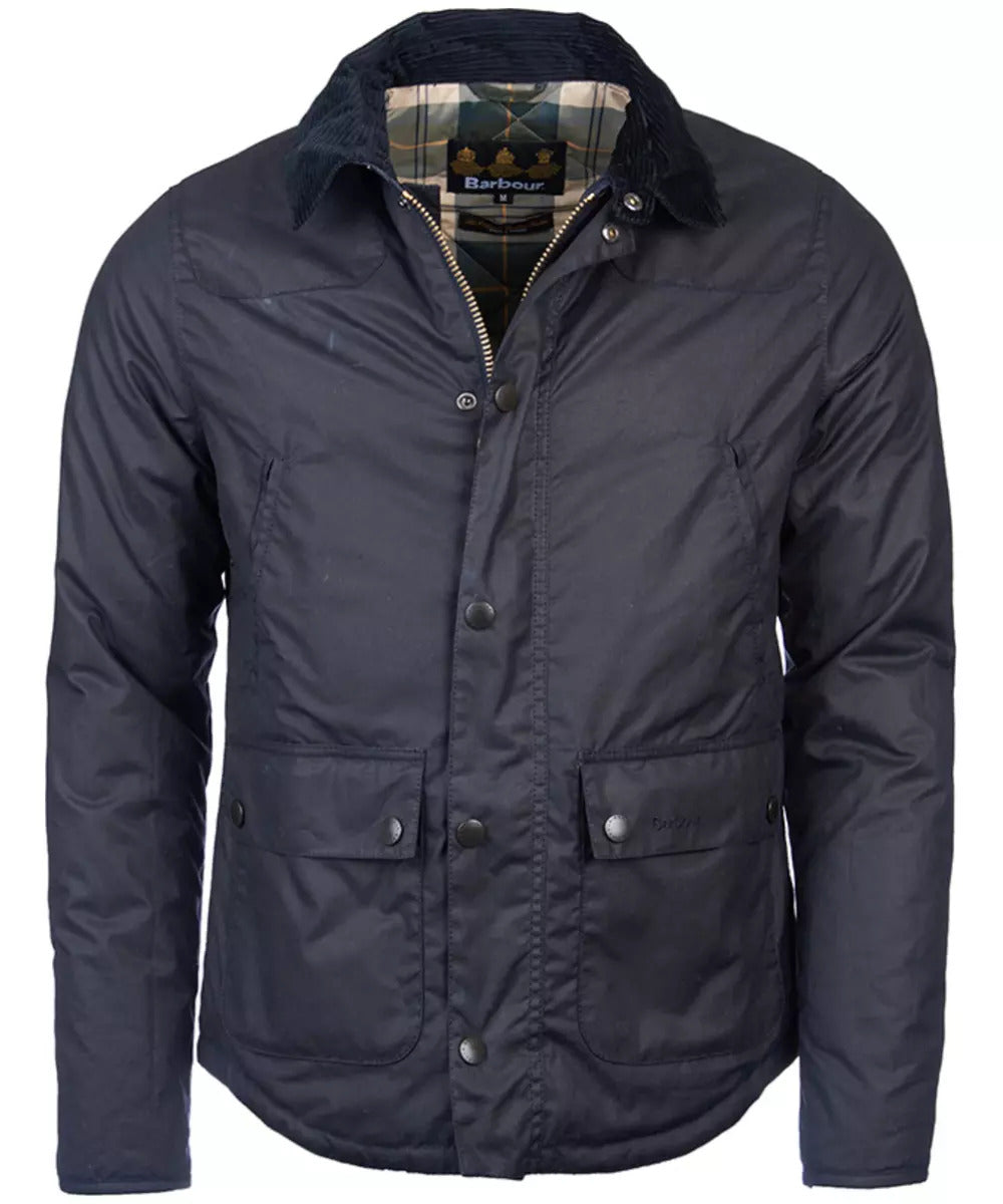 Barbour MWX1106-NY92 Reelin Waxed Jacket NAVY Blue