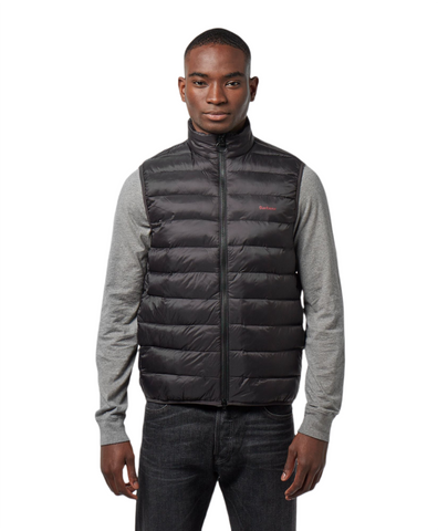 Barbour MGI0024-BK11 Bretby Gilet Piumino Smanicato BLACK