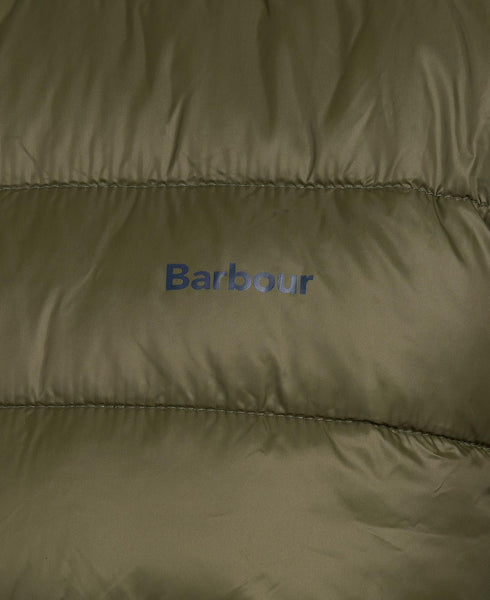 Barbour MGI0024-OL51 Bretby Gilet Piumino Smanicato Military Green