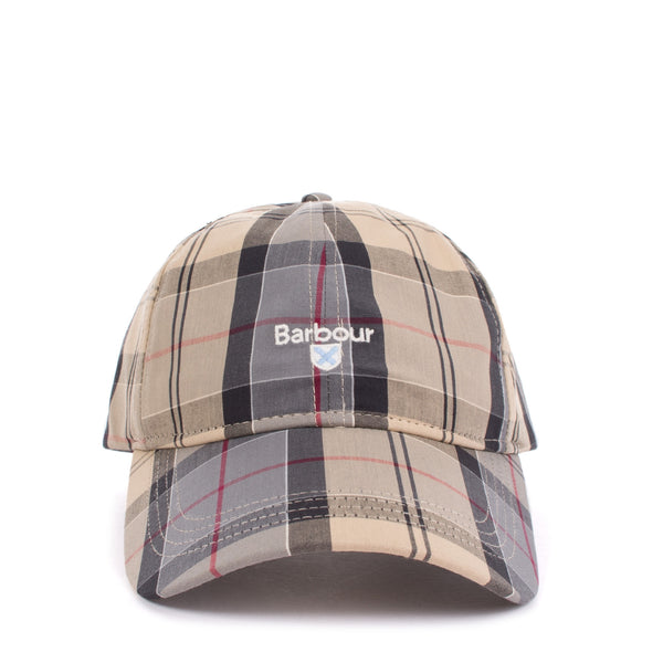 Barbour MHA0617-TN31 Sports Tartan Cap Berretto Cotton Classic Dress Tartan