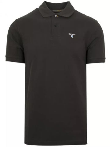 Barbour MML0012-GN94 Tartan Pique Polo SS FOREST Green