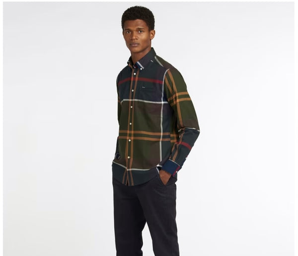 Barbour MSH4980 Dunoon Tailored BD Shirt Classic TARTAN