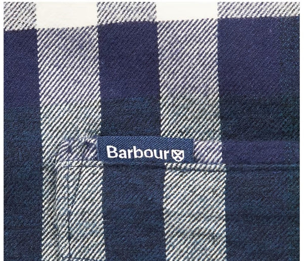 Barbour MSH4997-NY91 Grasmoor Tailored Shirt BD NAVY BLUE