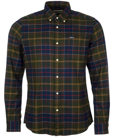 Barbour MSH5014-TN11 Keyloch Taylored Shirt BD Classic Tartan