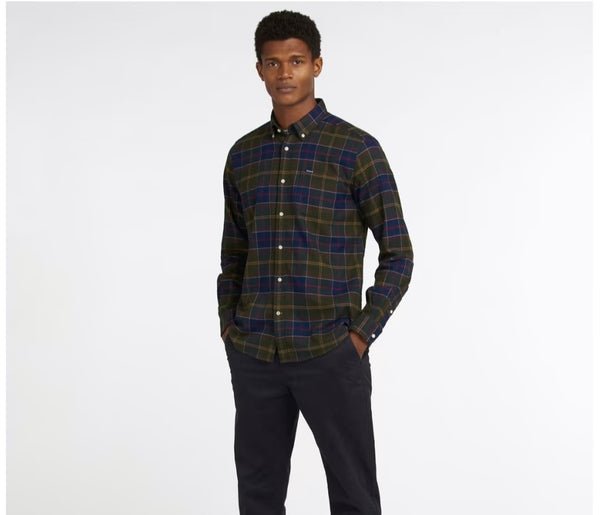 Barbour MSH5014-TN11 Keyloch Taylored Shirt BD Classic Tartan