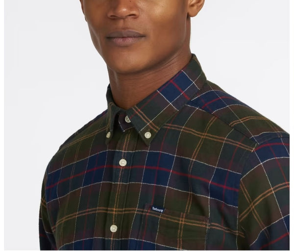 Barbour MSH5014-TN11 Keyloch Taylored Shirt BD Classic Tartan