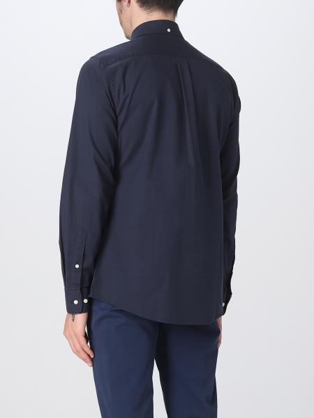 Barbour MSH5170-NY91 Camford Tailored Shirt BLU NAVY Camicia Uomo Button Down