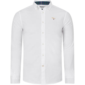 Barbour MSH5170-WH11 Camford Tailored Shirt WHITE Camicia Uomo Button Down