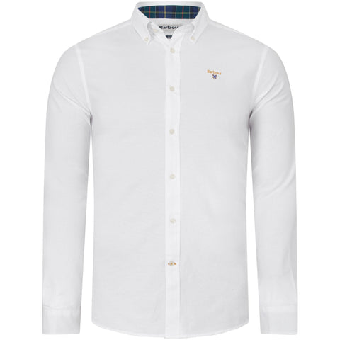 Barbour MSH5170-WH11 Camford Tailored Shirt WHITE Men's Button Down Shirt