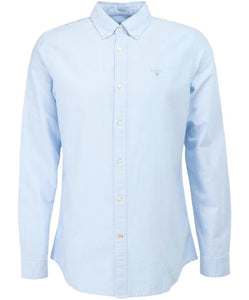 Barbour MSH5301-BL32 MEN'S BARBOUR OXTOWN TAILORED SHIRT sky blue