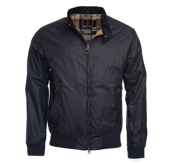 Barbour MWX1350-NY51 LightWeight Royston Bomber Jacket BLU navy