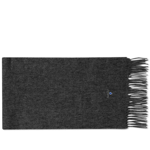 Barbour USC0008-CH71 Plain Lambswool Scarf CHARCOAL GREY
