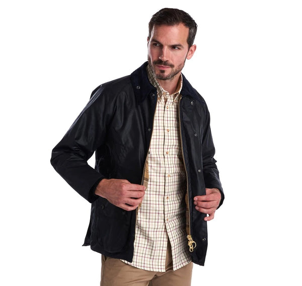 Barbour MWX0018-NY91 Bedale Wax Jacket Classic NAVY Blue