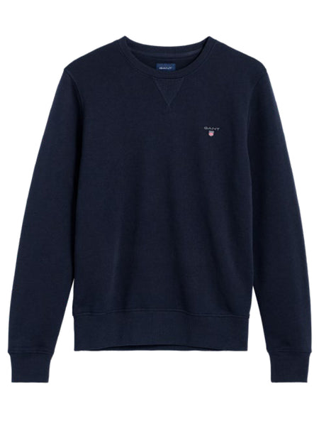 GANT 204610-433 The Original C-Neck Sweater Felpa Girocollo BLU navy