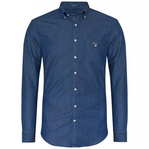 Gant 3040520-989 The Indigo Reg BD Shirt Denim