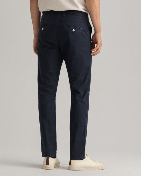 GANT 1500368-410 Hallden Sunfaded Chinos Pantalone Cotone BLU NAVY