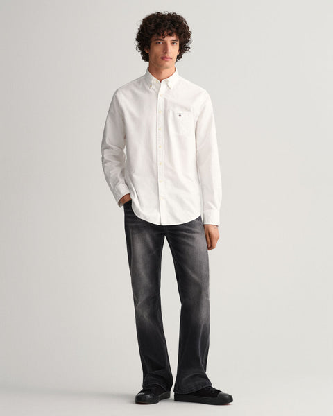 GANT 3046000-110 Oxford B.D. Shirt Camicia Bianco Uomo WHITE