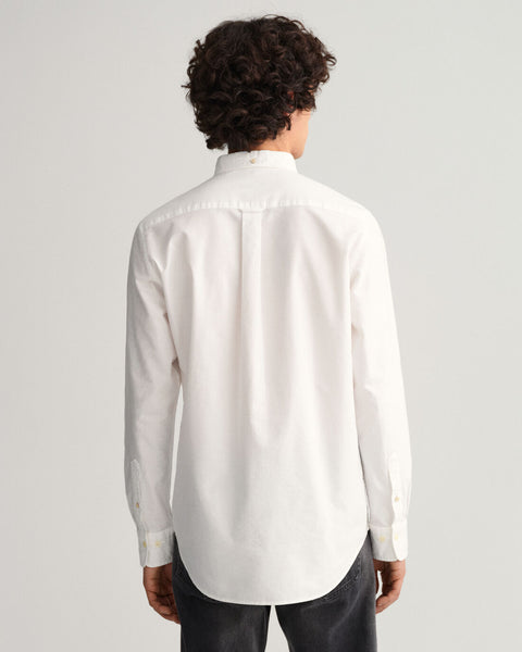 GANT 3046000-110 Oxford B.D. Shirt Camicia Bianco Uomo WHITE