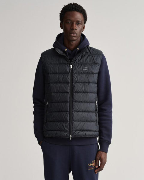 GANT 7006092-05 The Light Down Sleeveless Down Vest Light BLACK