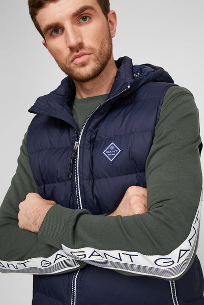 GANT 7006095-433 Active Cloud Vest Men's Padded Vest Navy BLUE