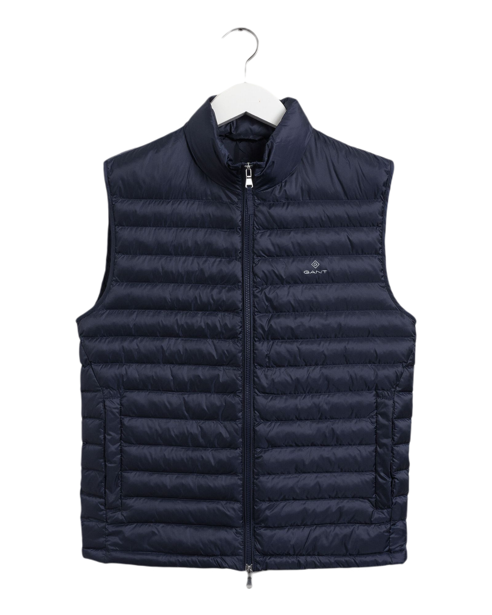 GANT 7006116-433 Light Padded Gilet Down Vest Men EVENING BLUE
