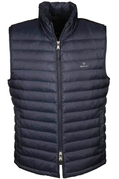 GANT 7006116-433 Light Padded Gilet Down Vest Men EVENING BLUE