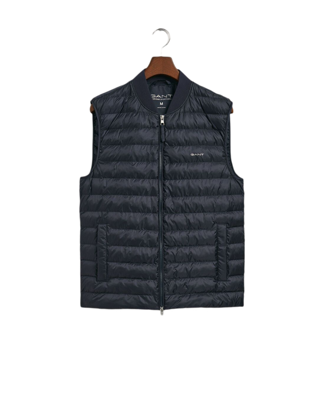 GANT 7006301-433 Light Padded Bomber Vest EVENING BLUE