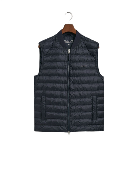 GANT 7006301-433 Light Padded Bomber Vest EVENING BLUE