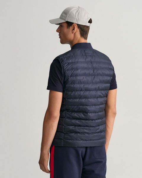 GANT 7006301-433 Light Padded Bomber Vest EVENING BLUE