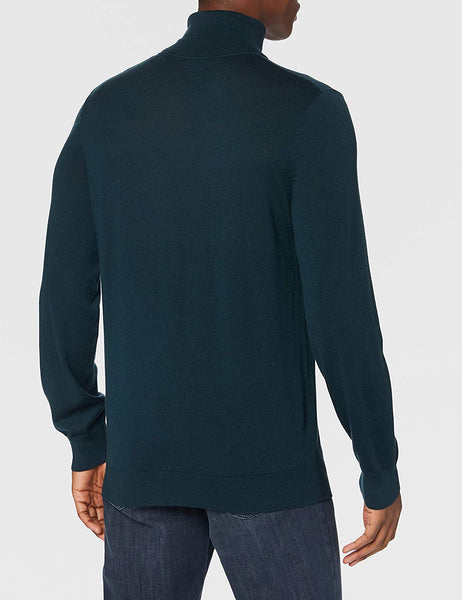 GANT 8050068-433 Washable Merino Turtle Neck Pullover BLU NAVY