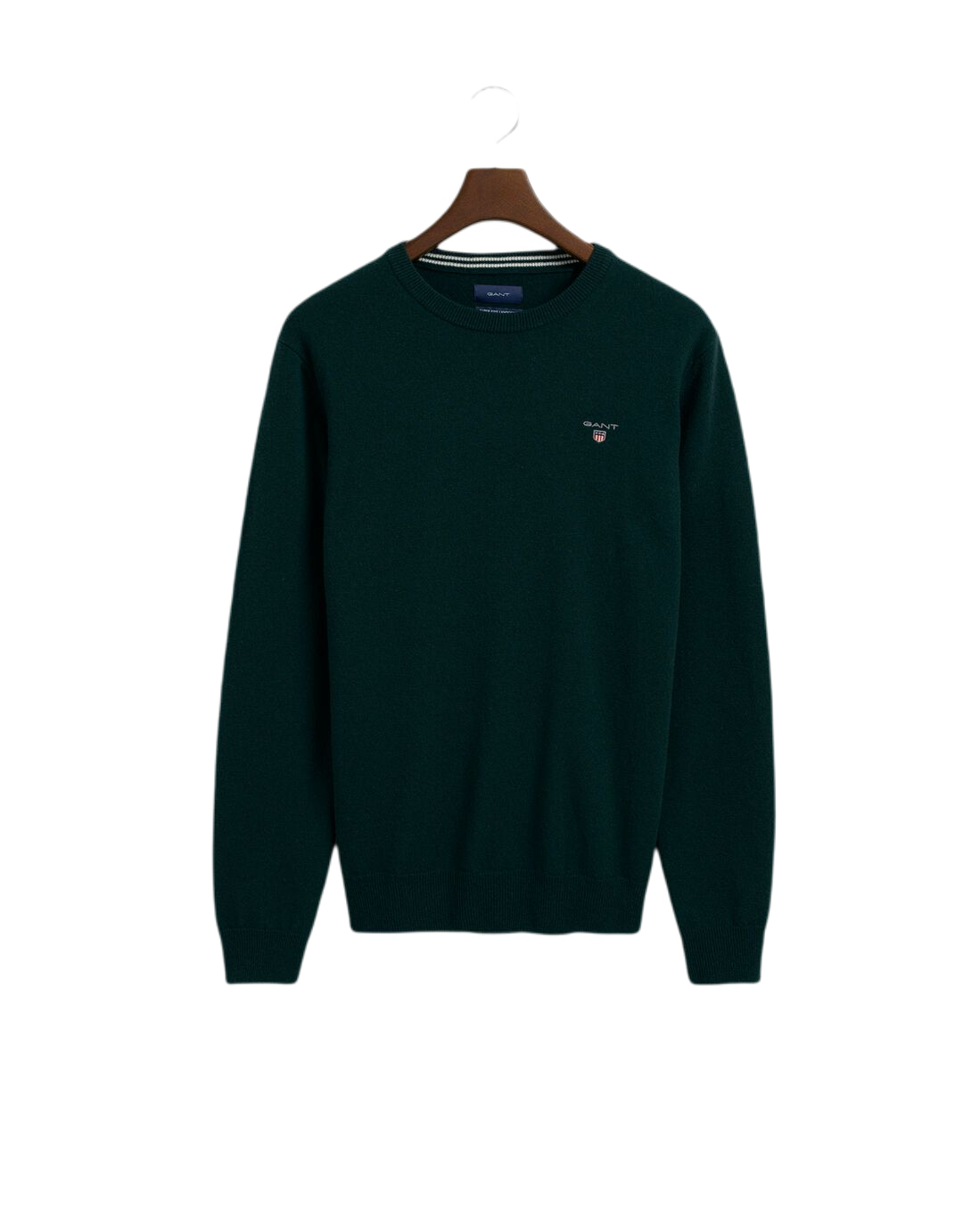 GANT 86211-374 Superfine Lambswool Pullover Girocollo TARTAN GREEN