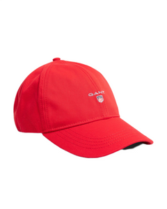 GANT 9900042-620 Cotton Twill Cap BRIGHT RED