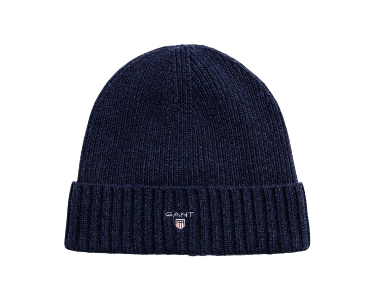 GANT 991000-410 Wool Lined Flag Beanie BLU NAVY
