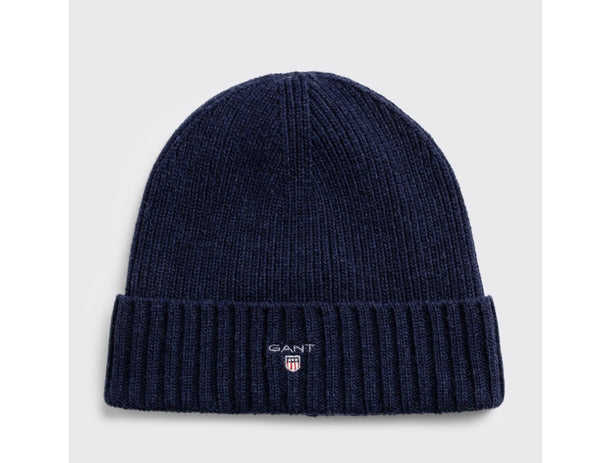 GANT 991000-410 Wool Lined Flag Beanie BLU NAVY