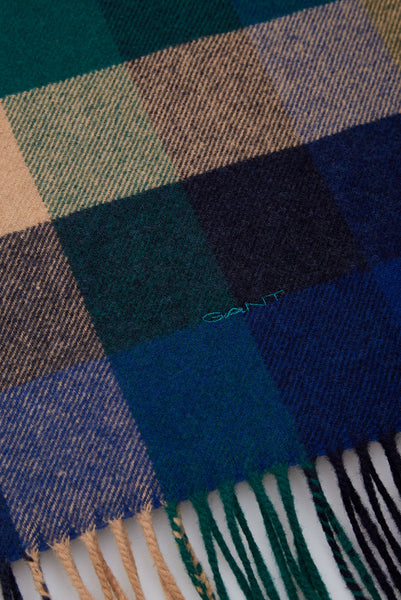GANT 9920133-373 Multicheck Wool Scarf Sciarpa Uomo Multicolor