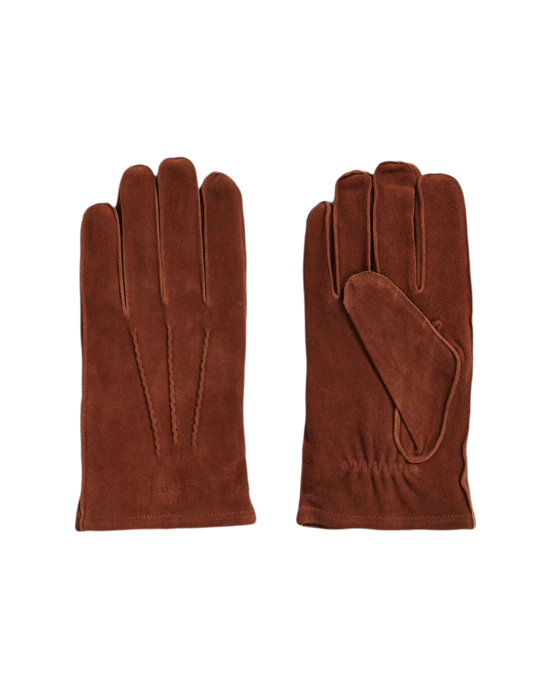 GANT 9930064-211 Men's Classic Suede Gloves Cashmere Lining CLAY BROWN