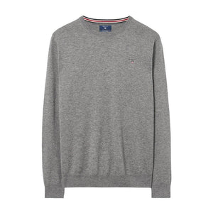 GANT 83101-092 Cotton-Wool Pullover Girocollo Silver Grey