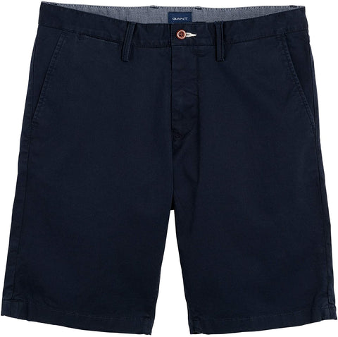 Gant 20007-410 Relaxed Twill Cotton Shorts BLU Navy