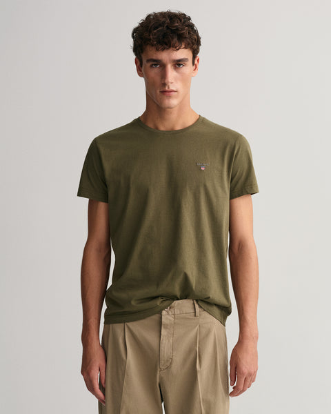 Gant 234100-301 The Original SS T-Shirt RACING GREEN