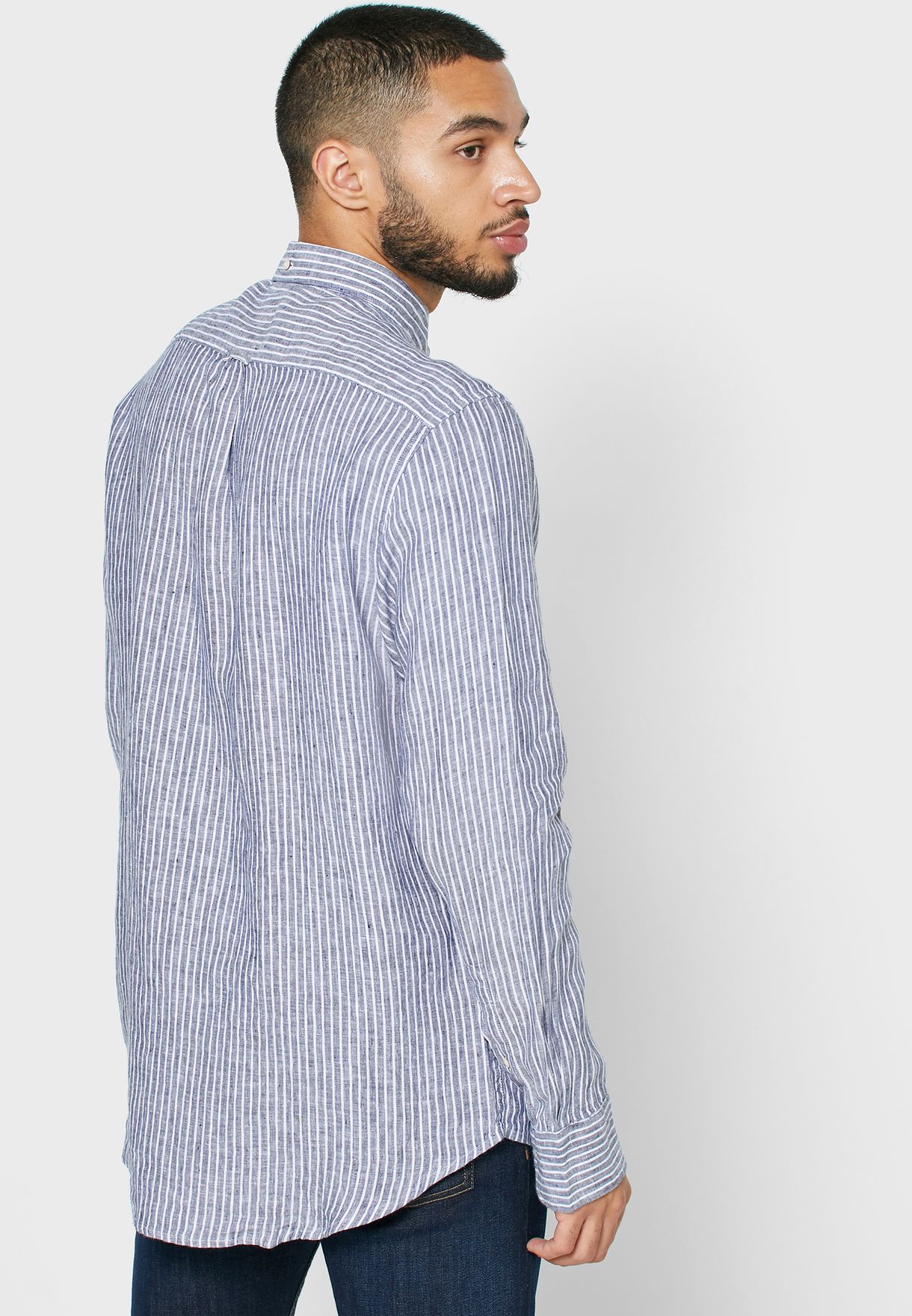 GANT Camicia Uomo Maniche Lunghe – Micro Floral Print (100% Cotone, Regular Fit, Colletto Button-Down) - 2