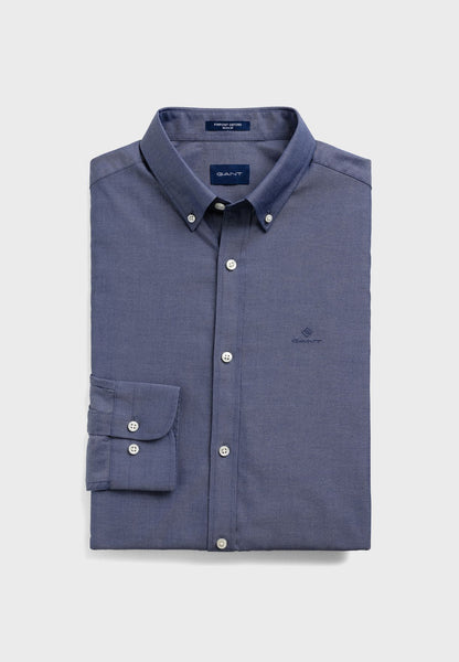 Gant 3060700-423 Pin-Point Oxford reg bd Shirt Camicia PERSIAN BLUE Button Down