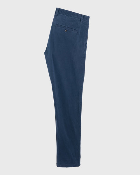 Gant 1500011-410 Slim Satin Chino Cotton Trousers Man NAVY Blue