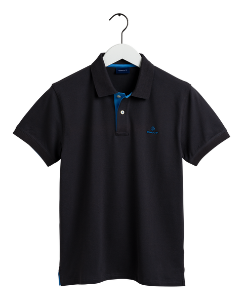 Gant contrast collar pique ss rugger clearance