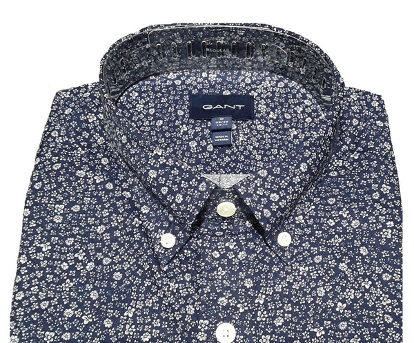 GANT 3012170-409 Regular Freedom Flower Button Down Shirt Classic BLUE