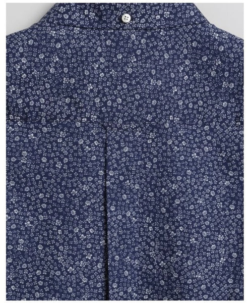 GANT 3012170-409 Regular Freedom Flower Button Down Shirt Classic BLUE